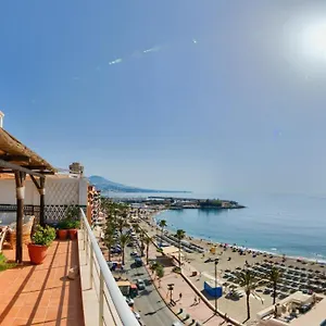  Apartment Holidays2fuengirola Duplex With Stunning Sea View, Terraces,1st Line Beside Port